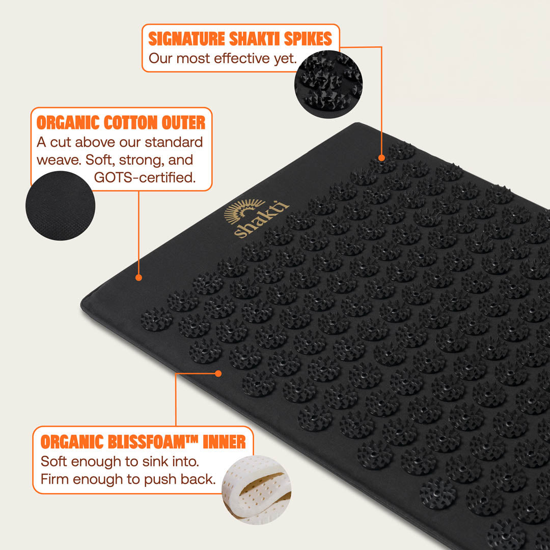 Shaktiマット　プレミアム Shakti Premium Acupressure Mat – Shakti Japan
