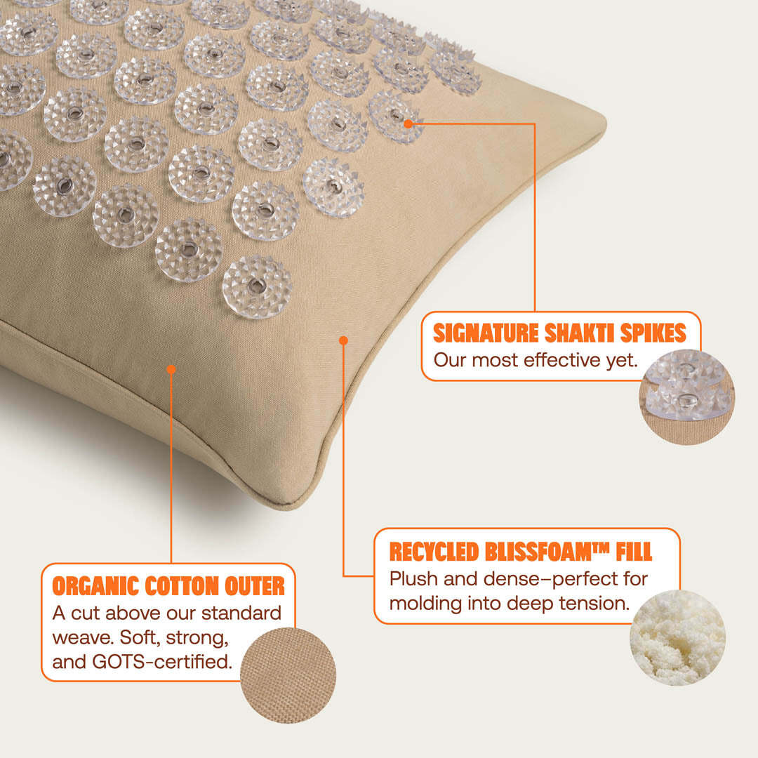 Shakti Premium Acupressure Pillow
